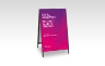 A-Frame with Full Colour Digital Print & Lamination for Business Signage