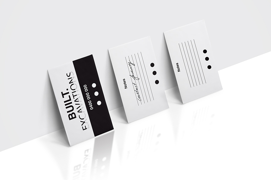 310gsm Essential Full Colour Double Sided Business Cards
