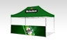 Pop Up Gazebo with Printed Canopy and Half Wall (4.5m x 3m)