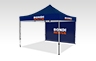 Pop Up Gazebo with Printed Canopy and Walls (3m x 3m)