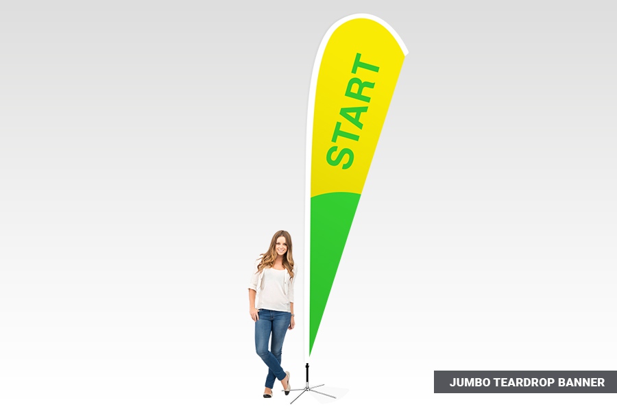 Teardrop Banners Flags Easy Signs