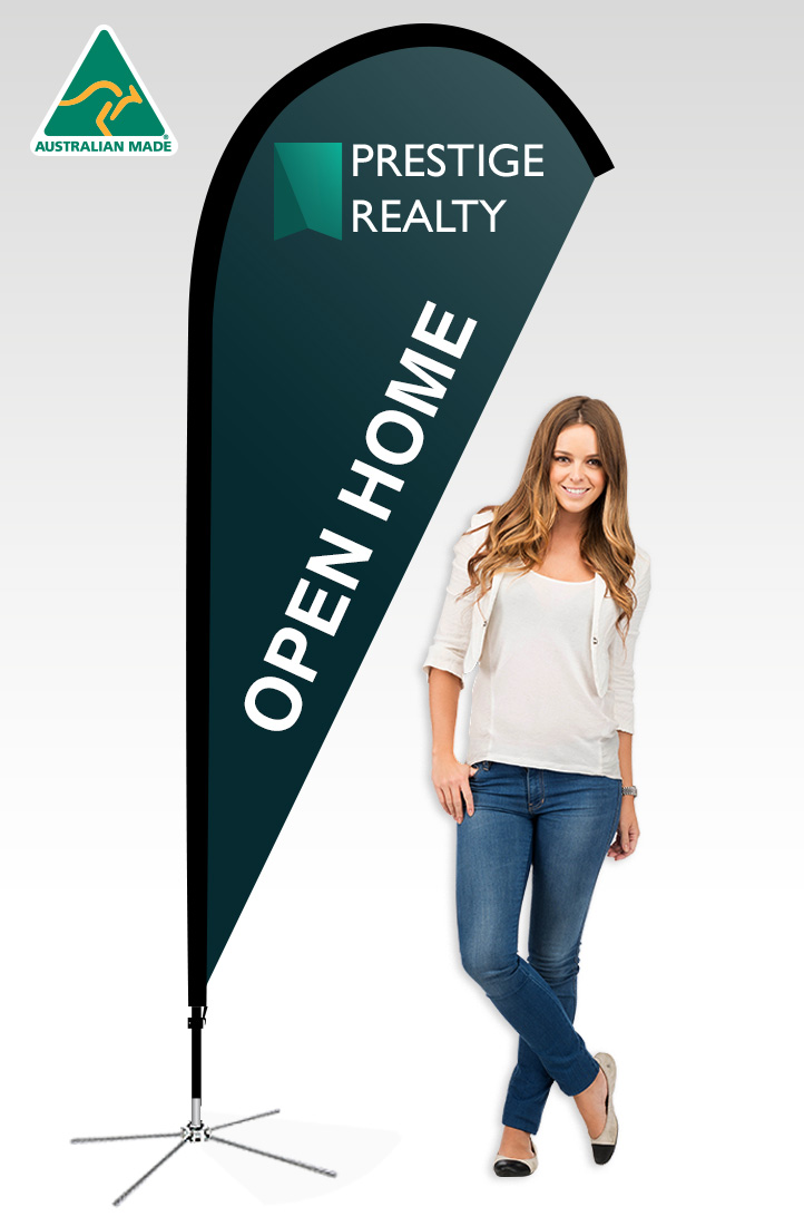 Teardrop Banners Flags Easy Signs