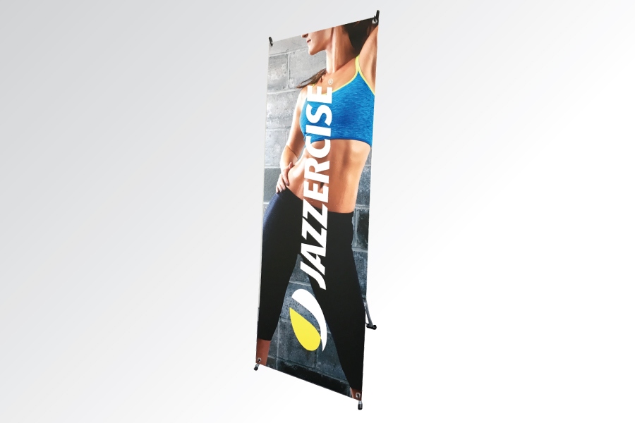 X Banner Stand with Full Colour Print