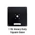 Heavy Duty Square Base 5kg