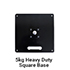 Heavy Duty Square Base 5kg