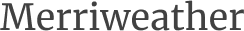 Font Merriweather