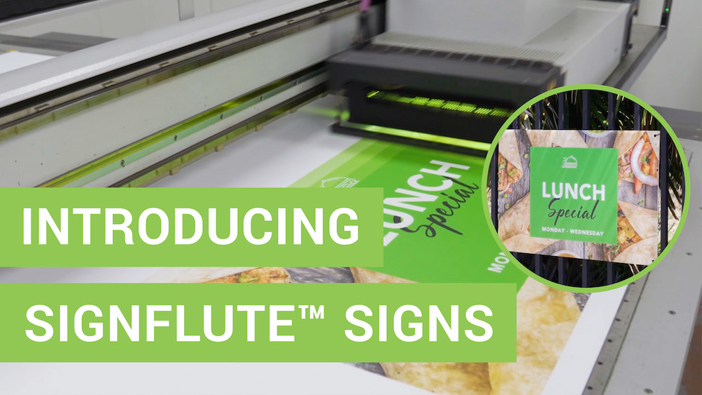 Signflute™ Corrugated Plastic Signs