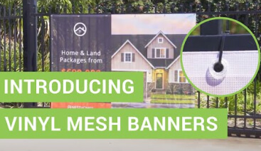 Vinyl Mesh Banners Product Video