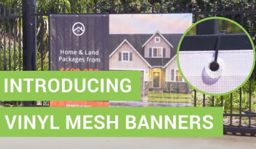 Vinyl Mesh Banners