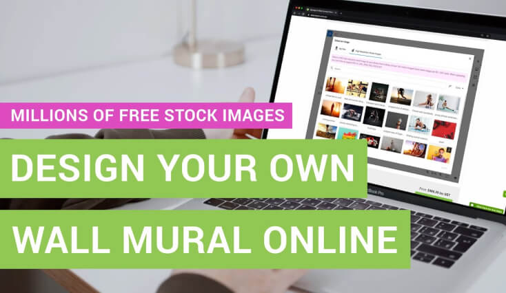 Wall Mural Design Tool Tutorial Using Stock Images