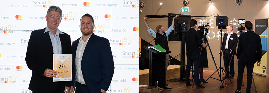 Easy Signs at the Smart50 Awards 2017