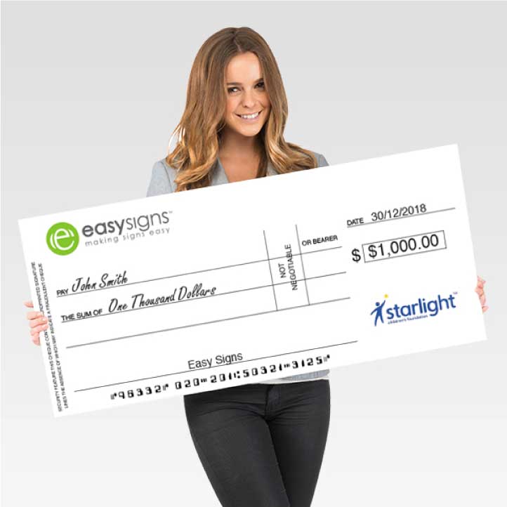 Novelty Cheques
